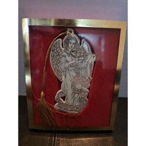 Rare!!! Lenox Angel Playing Violin Ornament